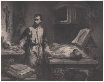 Andrew Vesalius - Edouard Jean Conrad (after) Hamman