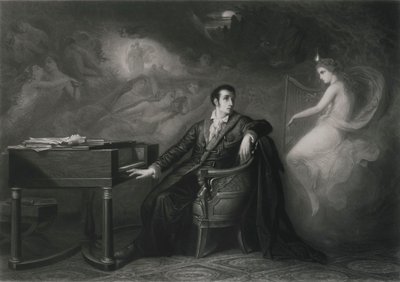 La dernière pensée de Weber, milieu du 19e siècle - Edouard Jean Conrad Hamman