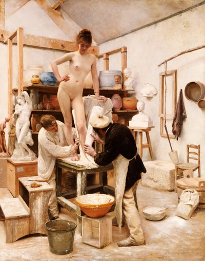Un moule de la nature, 1887 - Edouard Joseph Dantan