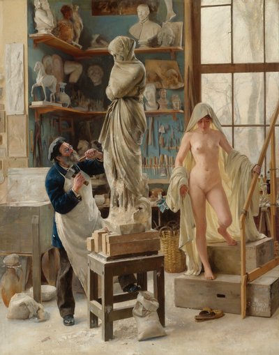 Une restauration - Edouard Joseph Dantan