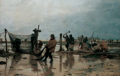 Fixation des filets - Edouard Joseph Dantan