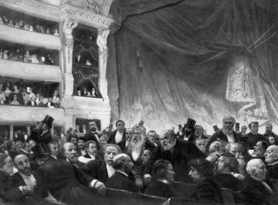 Entracte à la Comédie-Française - Edouard Joseph Dantan