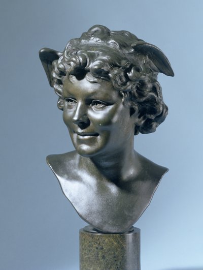Tête de Mercure - Edouard Lanteri