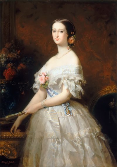 Eugénie de Montijo, impératrice des Français - Edouard Louis Dubufe