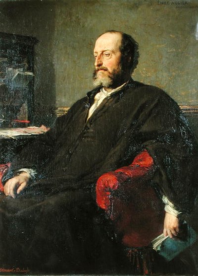 Guillaume Victor Emile Augier (1820-89) 1877 - Edouard Louis Dubufe