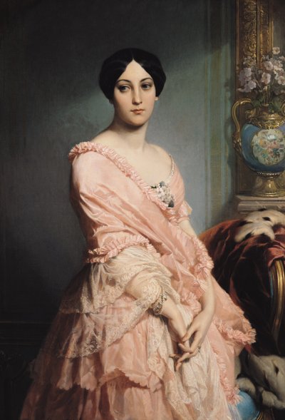 Portrait de Madame F, 1850-51 - Edouard Louis Dubufe