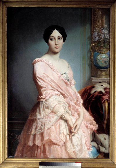 Portrait de Madame F. - Edouard Louis Dubufe
