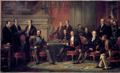Le Congrès de Paris de 1856 - Edouard Louis Dubufe