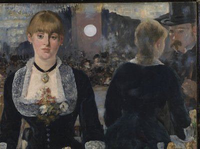 Un bar aux Folies-Bergère, 1881-82 (détail) - Édouard Manet