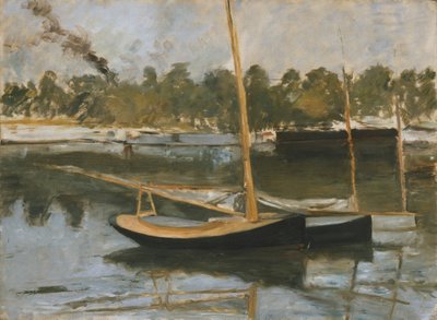 Argenteuil, étude de bateau, 1874 - Édouard Manet