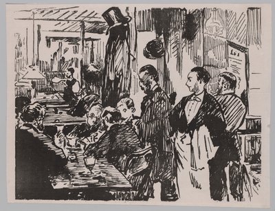 Au café - Édouard Manet