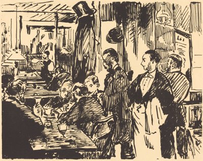 Au café - Édouard Manet