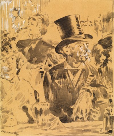 Au Café, c.1880 - Édouard Manet