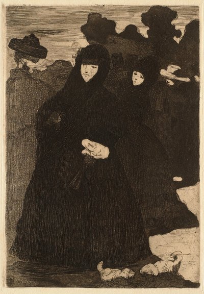 Au Prado (2e planche) - Édouard Manet