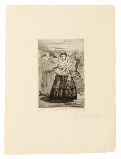 Au Prado I - Édouard Manet