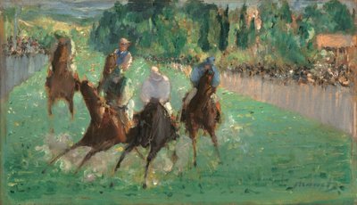 Aux Courses - Édouard Manet
