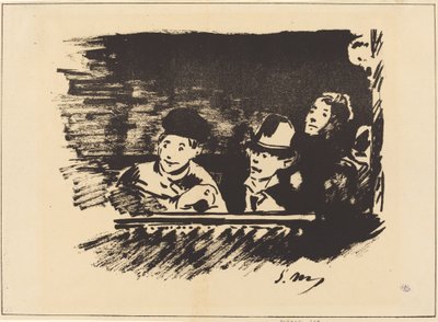 Au Paradis, fin du 19e siècle - Édouard Manet