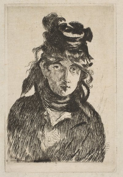 Berthe Morisot, 1872 - Édouard Manet
