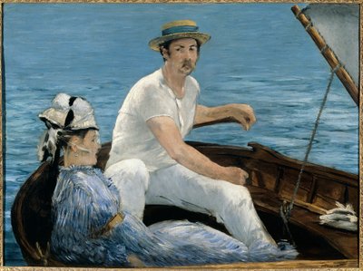 En bateau - Édouard Manet