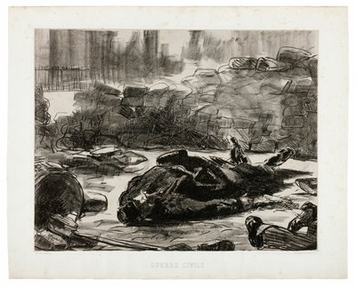 Guerre civile - Édouard Manet