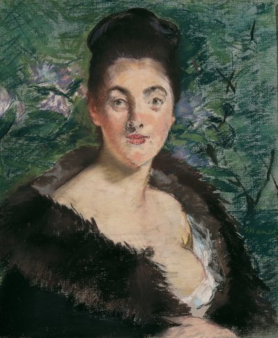 Dame en fourrure - Édouard Manet