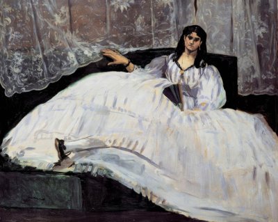 Dame avec éventail - Édouard Manet