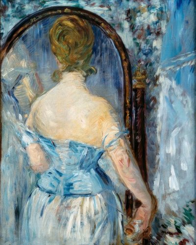 Devant la glace - Édouard Manet