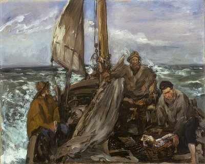 Les travailleurs de la mer. 1873 - Édouard Manet