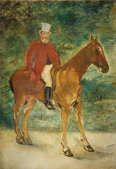 Portrait équestre de Michel Arnaud - Édouard Manet