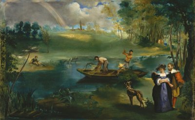 Pêche, c.1862-63 - Édouard Manet
