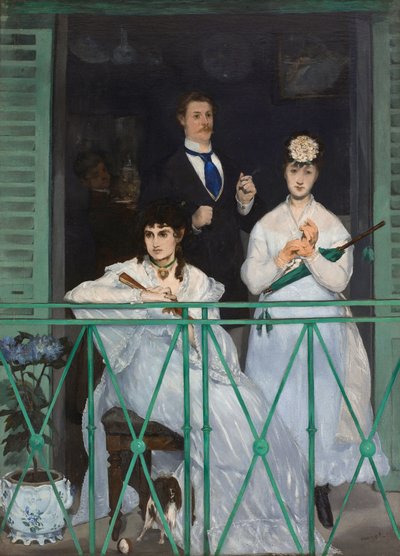 Français :  Le balcon The Balcony - Édouard Manet