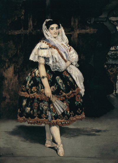 Portrait en pied de Lola de Valencia - Édouard Manet
