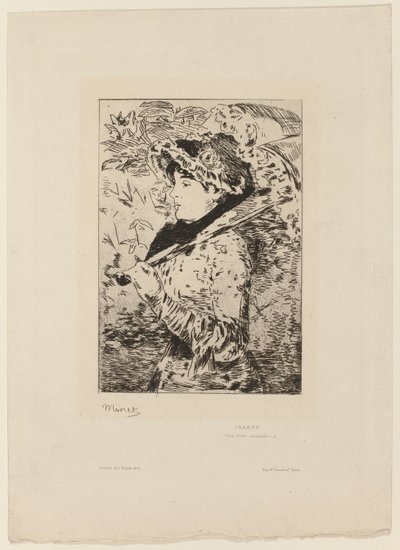 Jeanne (Printemps) - Édouard Manet