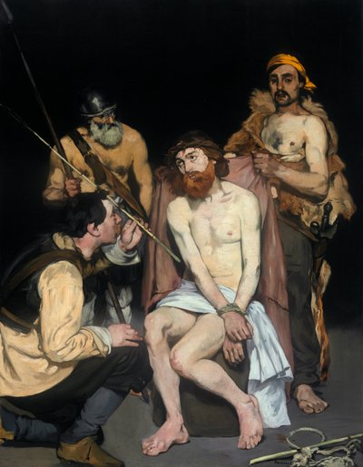 Jésus moqué par les soldats - Édouard Manet