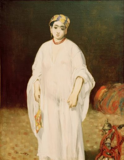 Jeune femme en costume oriental (La Sultane) - Édouard Manet
