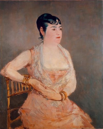 La Dame rose - Édouard Manet