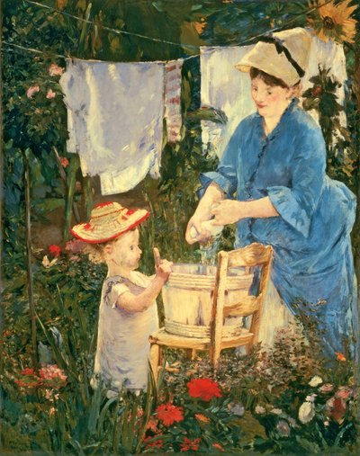 Le Linge - Édouard Manet