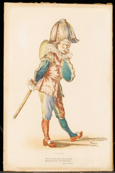 Le Polichinelle, 1874-76 - Édouard Manet