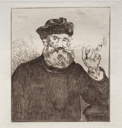 Le fumeur - Édouard Manet