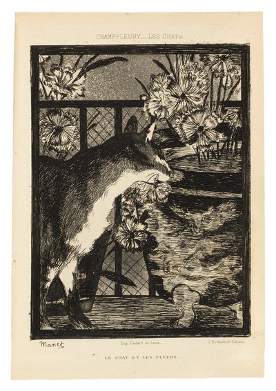 Les Chats - Édouard Manet