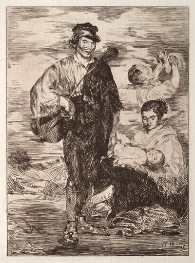 Les Gitanos - Édouard Manet