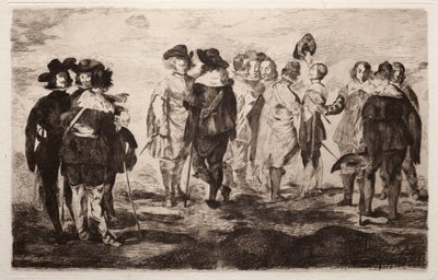 Les petits cavaliers - Édouard Manet