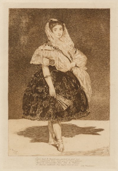 Lola de Valence - Édouard Manet