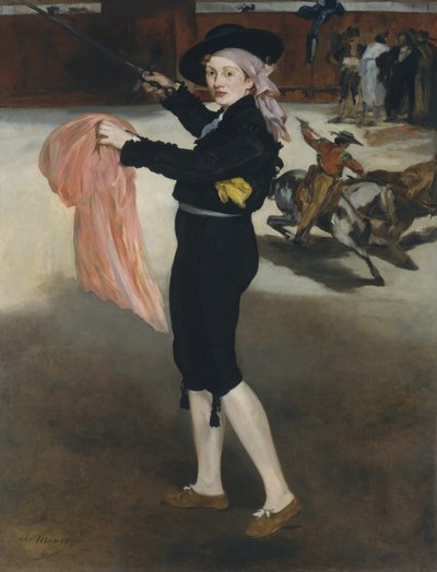 Mademoiselle V... en costume d