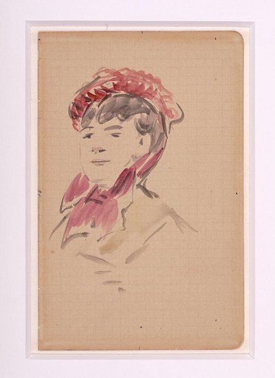 Manet - Portrait of Isabelle Lemonnier, circa 1880 - Édouard Manet