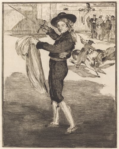 Mlle Victorine en costume d
