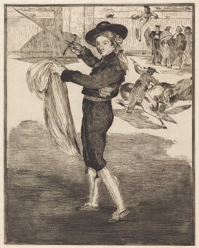 Mlle. Victorine en costume d