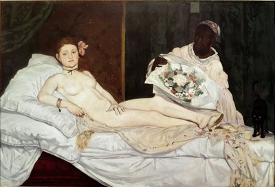Olympia (détail) - Édouard Manet