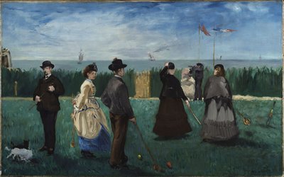 Partie de Croquet à Boulogne-sur-Mer - Édouard Manet