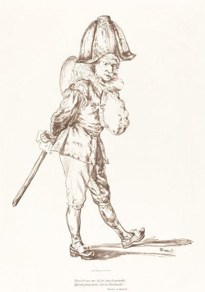 Polichinelle - Édouard Manet